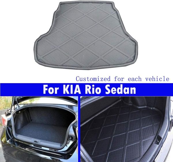 Best Sellers New 1PCS Car Tail Pads, Car Trunk Pads Fit For Rio Sedan 2010 2011 2012 2013 2014 2015 2016 2017 2018 2019